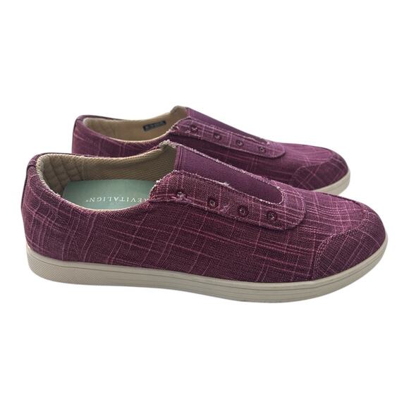 REVITALIGN Women’s Santa Margarita Slip On Orthotic Shoes Red Plum Size 9B Waco - Picture 4 of 10